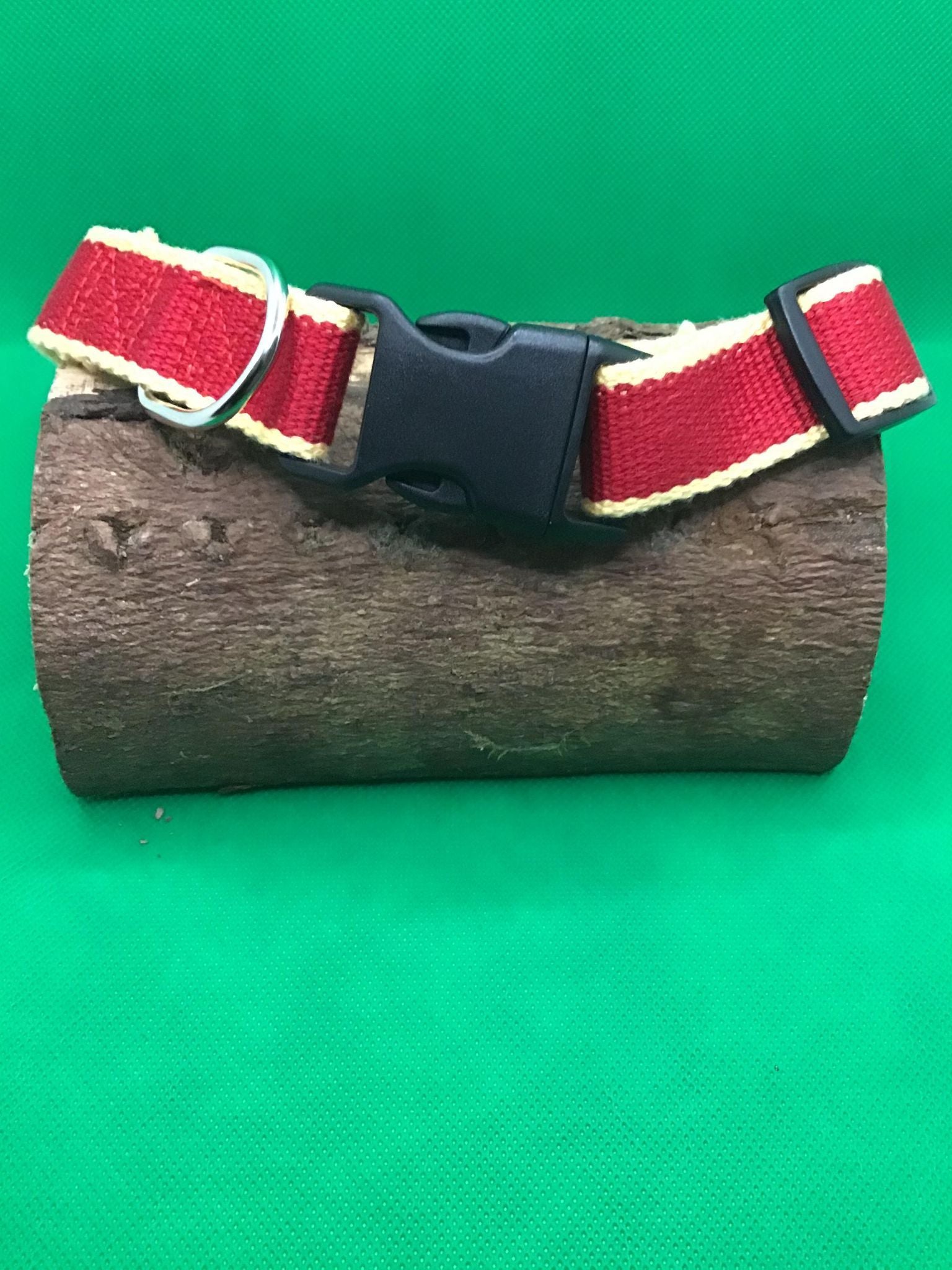 Personalized Soft Bamboo Dog Collar and Lead with Free Engraving